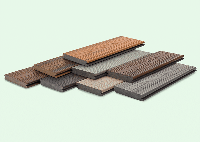 Composite Decking Materials | Wood planks | Backyard Creations | Custom Decks, Porches, and Pergolas